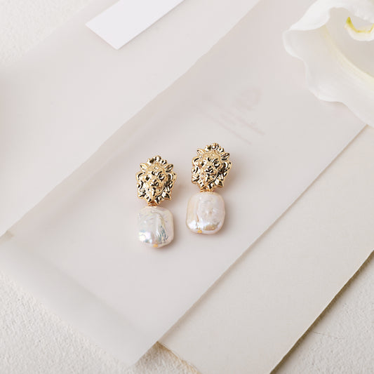 Freya Pearl Earrings No.1