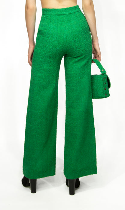 Tweed trousers, green